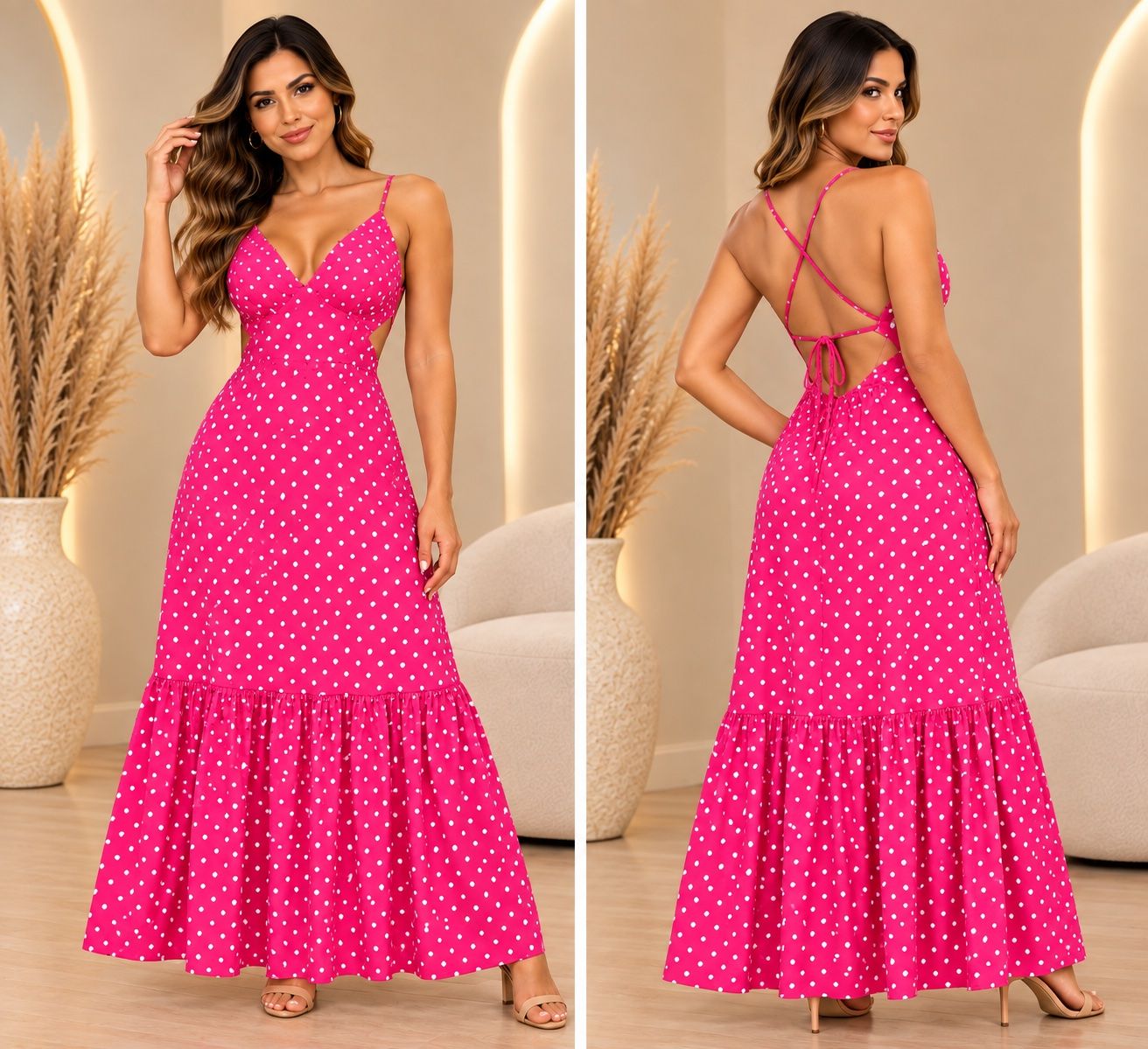Vestido de crepe — Exótica Fashion — foto 3